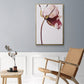 Love Is A Rose I - Floater Framed Canvas Print