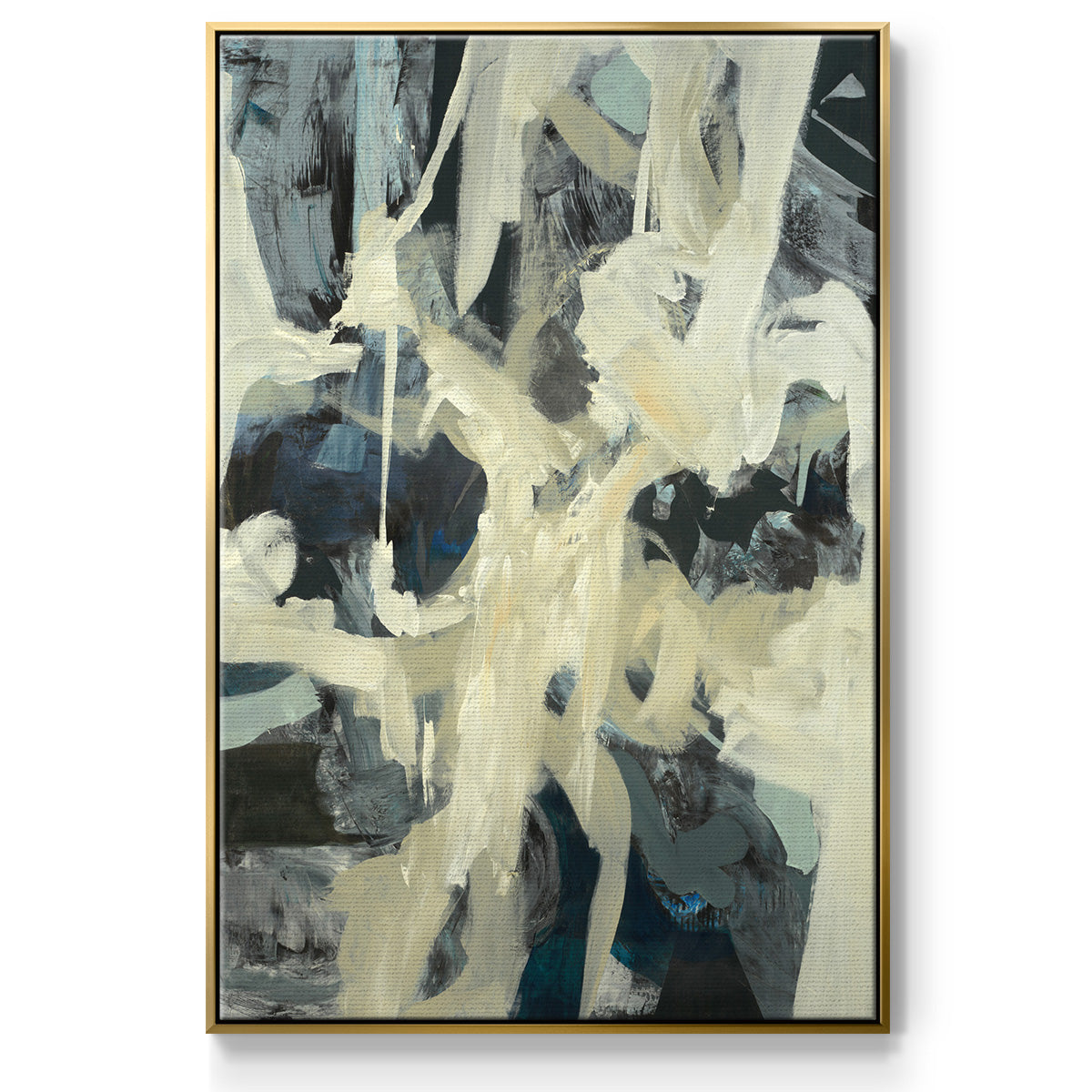 Bearers - Floater Framed Canvas Print