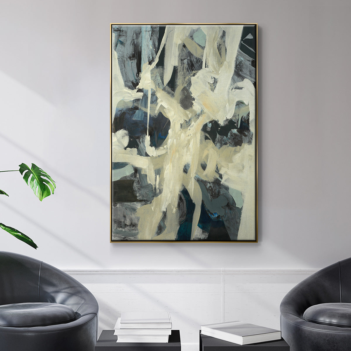 Bearers - Floater Framed Canvas Print