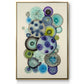 Geodes II - Floater Framed Canvas Print