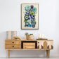 Geodes II - Floater Framed Canvas Print