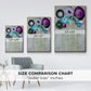 Silver Bouquet - Floater Framed Canvas Print
