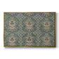 Vintage Abstract Print X - Floater Framed Canvas Print