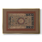 Vintage Abstract Print XII - Floater Framed Canvas Print