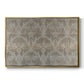 Vintage Abstract Print XIII - Floater Framed Canvas Print