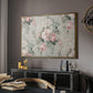 Vintage Abstract Print XIV - Floater Framed Canvas Print