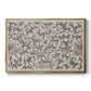 Vintage Abstract Print XVII - Floater Framed Canvas Print