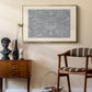Vintage Abstract Print - Floater Framed Canvas Print