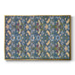 Vintage Abstract Print XXI - Floater Framed Canvas Print