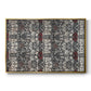 Vintage Abstract Print XXII - Floater Framed Canvas Print
