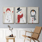 Snowman - Floater Framed Canvas Set