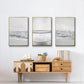 Gentle Tides I - Floater Framed Canvas Set