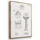 Vintage Bath I - Floater Framed Canvas Set