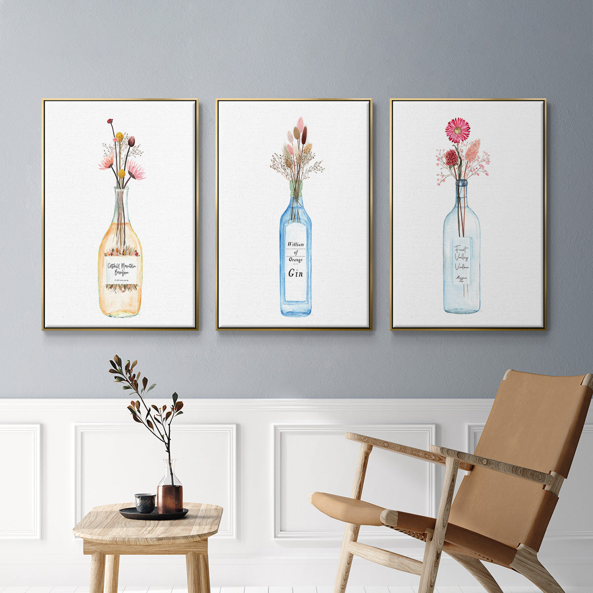 Frost Valley Vodka - Floater Framed Canvas Set