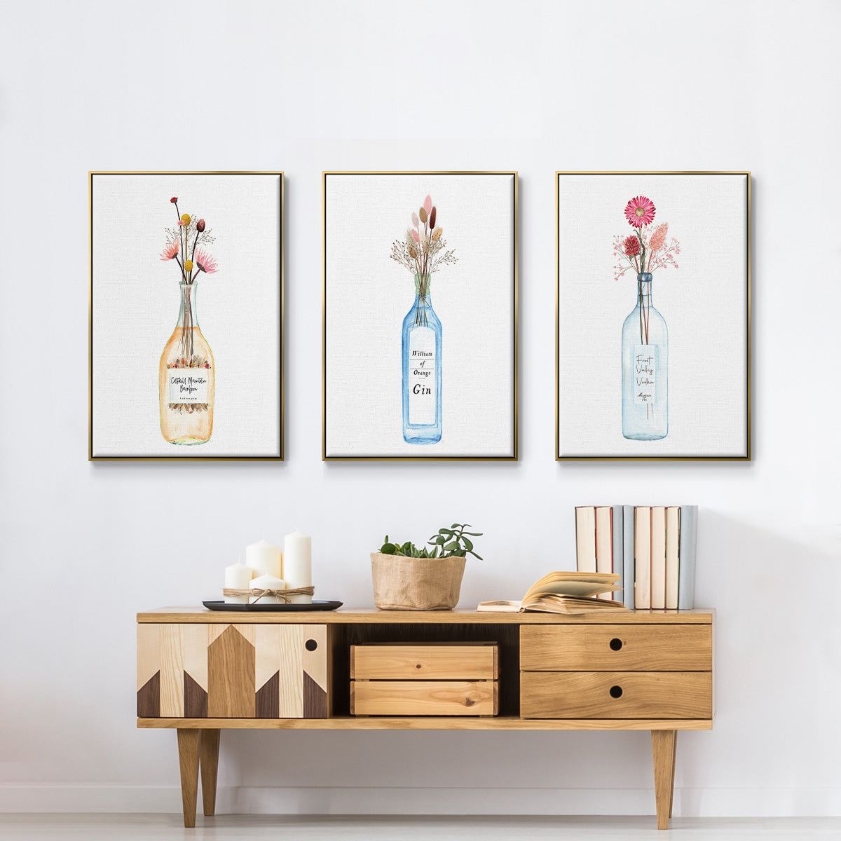 Frost Valley Vodka - Floater Framed Canvas Set