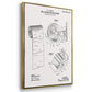 Toilet Paper Patent I - Floater Framed Canvas Set