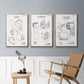 Toilet Paper Patent I - Floater Framed Canvas Set