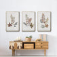 Autumn Leaves I - Floater Framed Canvas Set
