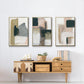 Marble Block Symmetry I - Floater Framed Canvas Set