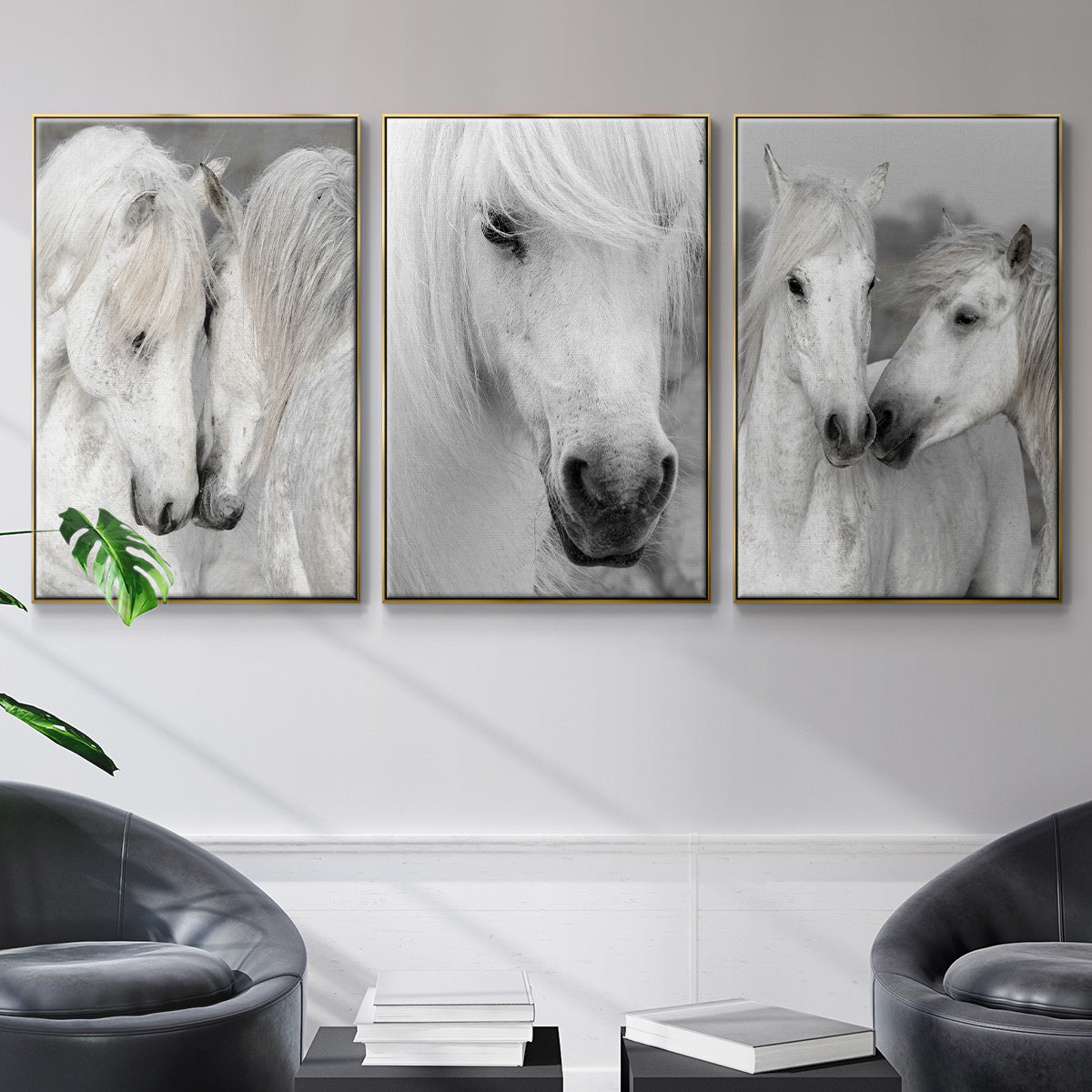 Affection I - Floater Framed Canvas Set