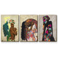 Woman Strong I - Floater Framed Canvas Set