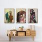 Woman Strong I - Floater Framed Canvas Set