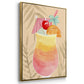 Tropical Cocktail I - Floater Framed Canvas Set