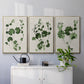 Forest Foliage on Linen I - Floater Framed Canvas Set