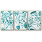 Budding Flower I - Floater Framed Canvas Set