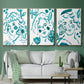 Budding Flower I - Floater Framed Canvas Set
