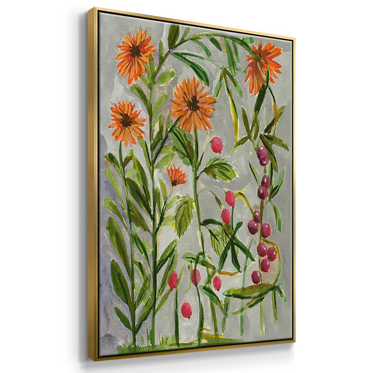 Dear Nature I - Floater Framed Canvas Set