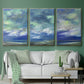 Island Dusk - Floater Framed Canvas Set