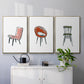Take a Seat IV - Floater Framed Canvas Set