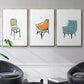 Take a Seat X - Floater Framed Canvas Set