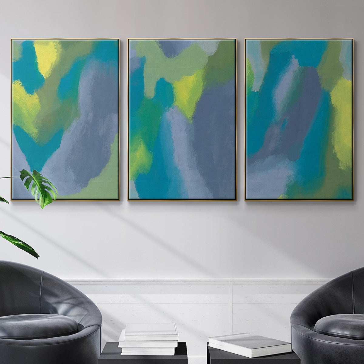 Lost in Memories I - Floater Framed Canvas Set