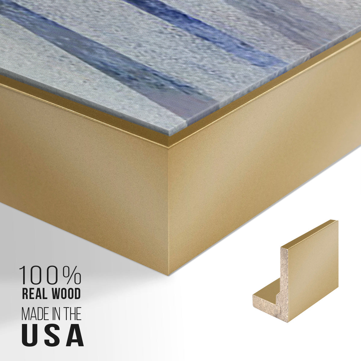 Linx I - Floater Framed Canvas Set