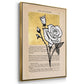 Floral Diary I - Floater Framed Canvas Set