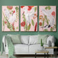 Birds in Motion I - Floater Framed Canvas Set