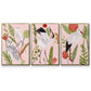 Birds in Motion IV - Floater Framed Canvas Set