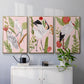 Birds in Motion IV - Floater Framed Canvas Set