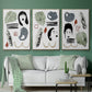 Collected Mindfulness I - Floater Framed Canvas Set