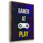 Gamer at Play IV - Floater Framed Canvas Set