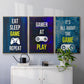 Gamer at Play IV - Floater Framed Canvas Set