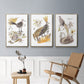 Glowing Garden at Dusk I - Floater Framed Canvas Set