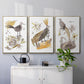 Glowing Garden at Dusk I - Floater Framed Canvas Set