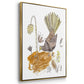 Glowing Garden at Dusk IV - Floater Framed Canvas Set