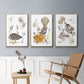 Glowing Garden at Dusk IV - Floater Framed Canvas Set