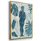 Moon Gazer I - Floater Framed Canvas Set