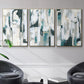 Sea Cavern Strata I - Floater Framed Canvas Set