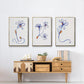 Wobbly Blooms I - Floater Framed Canvas Set